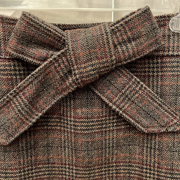Wool lined jcrew pencil skirt with bow detail size 4 - Picture 2 of 5